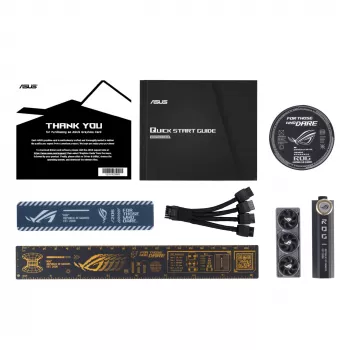 Grafikkarte ASUS GeForce RTX 5090 — 32 GB GDDR7, 512-Bit, PCIe 5.0, 4 Lüfter, 357,6×149,3×76 mm