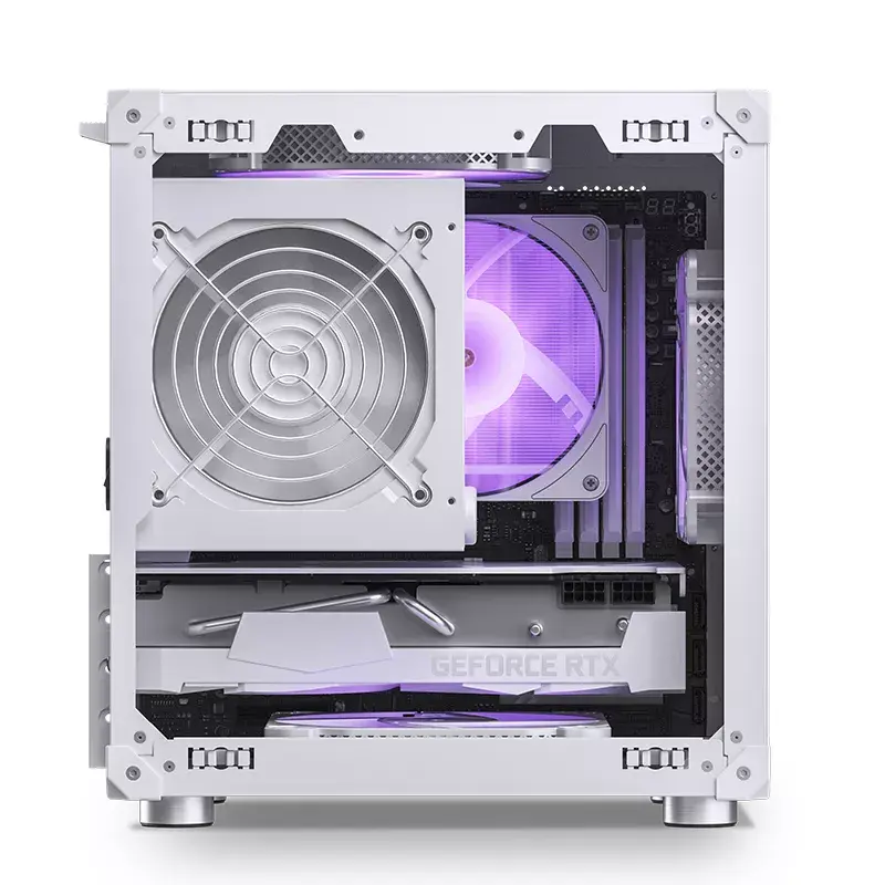 PC-Gehäuse Jonsbo C6 Mini Tower Weiß