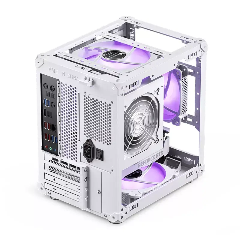 PC-Gehäuse Jonsbo C6 Mini Tower Weiß