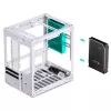 PC-Gehäuse Jonsbo C6 Mini Tower Weiß