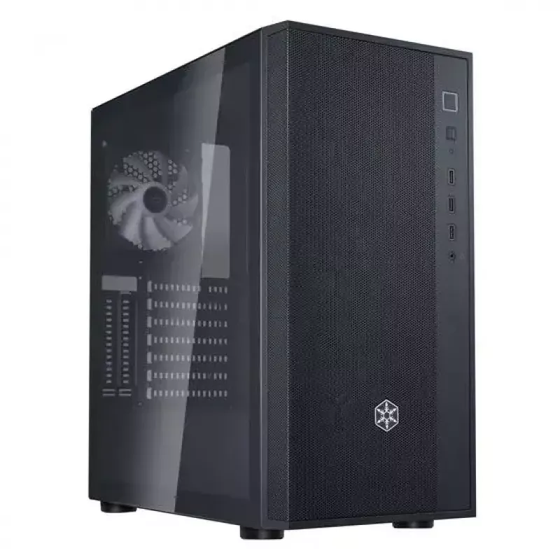 PC-Gehäuse Silverstone FARA R1 PRO V2 Schwarz ATX Mikro-ATX Mini-ITX 3x120mm Lüfter