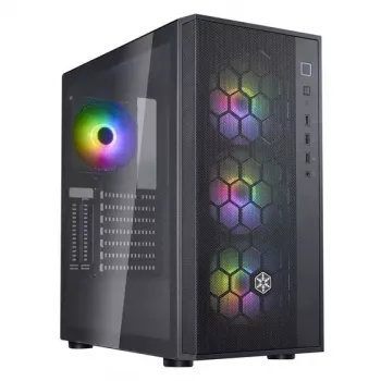 PC-Gehäuse Silverstone FARA R1 PRO V2 Schwarz ATX Mikro-ATX Mini-ITX 3x120mm Lüfter