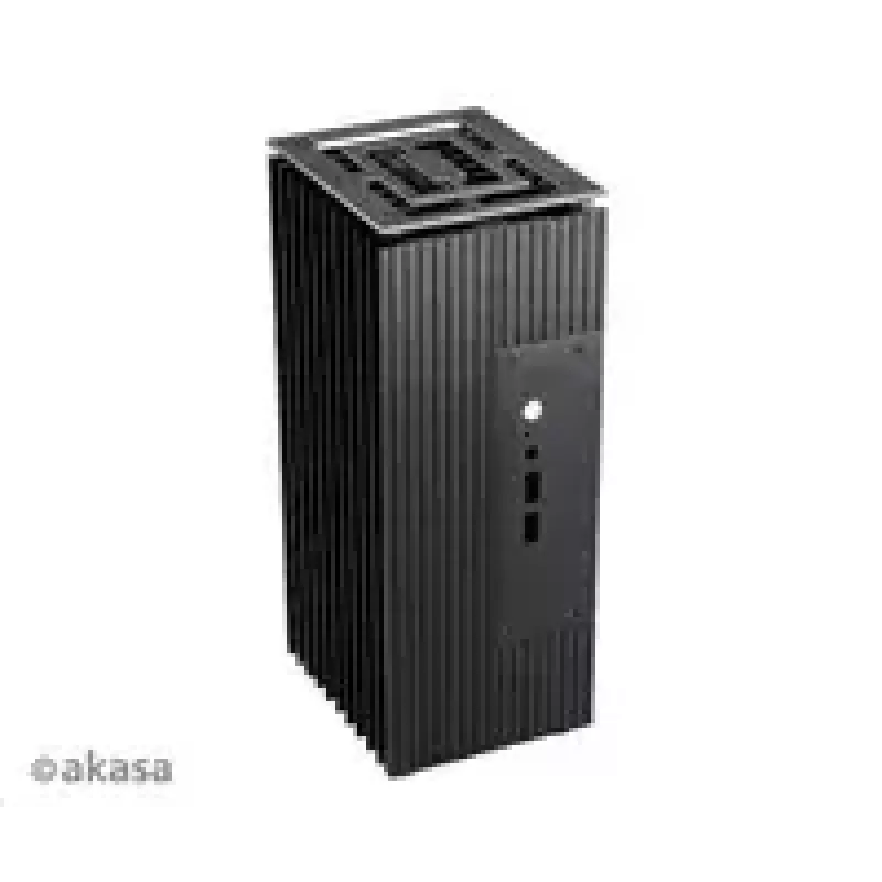 Computergehäuse Akasa A-NUC45-M1B Mini-ITX Schwarz