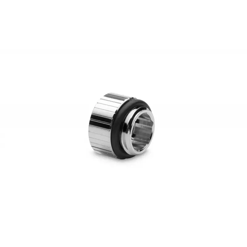 EK Water Blocks Anschlussstück Messing Schwarz Silber 7 mm Höhe 1,65 cm Durchmesser