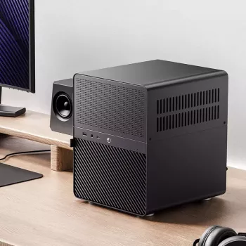 PC-Gehäuse Jonsbo N3 Mini Tower Schwarz