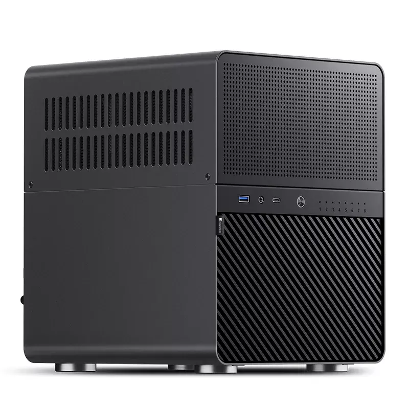 PC-Gehäuse Jonsbo N3 Mini Tower Schwarz