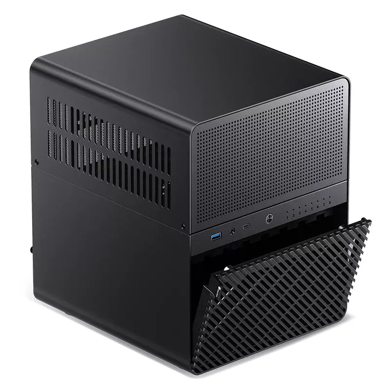 PC-Gehäuse Jonsbo N3 Mini Tower Schwarz