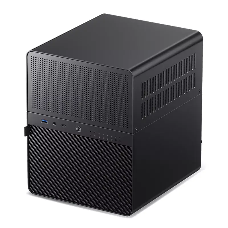 PC-Gehäuse Jonsbo N3 Mini Tower Schwarz