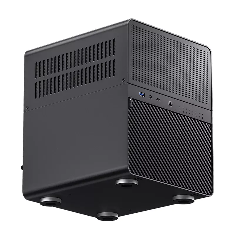 PC-Gehäuse Jonsbo N3 Mini Tower Schwarz
