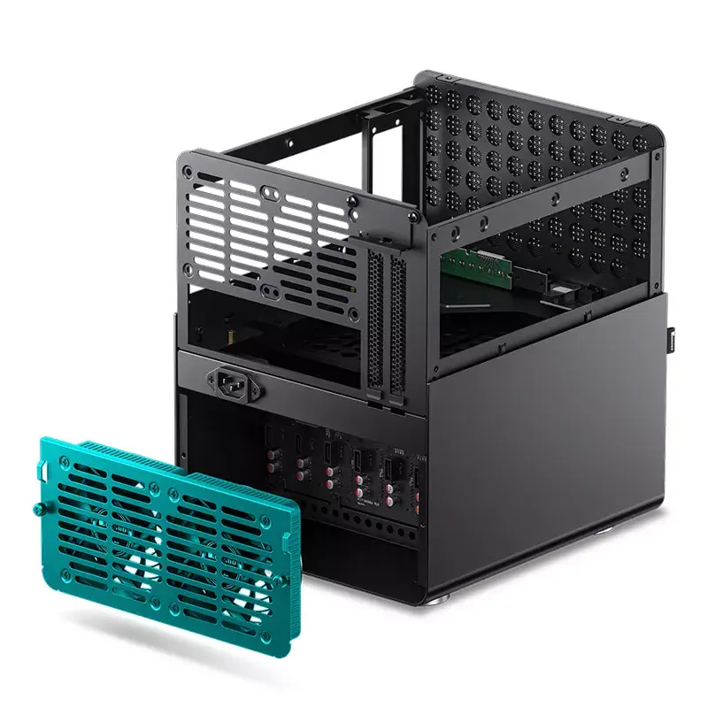 PC-Gehäuse Jonsbo N3 Mini Tower Schwarz