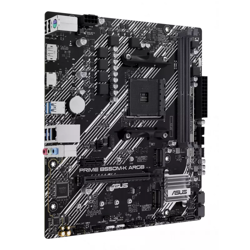 ASUS PRIME B550M-K ARGB AMD B550 Sockel AM4 micro ATX