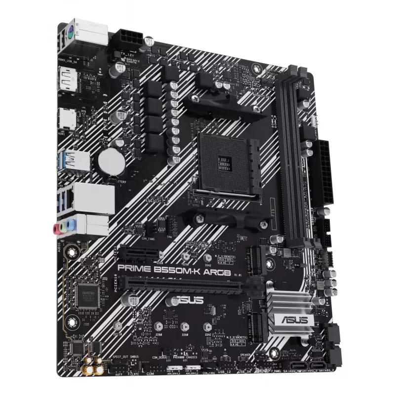 ASUS PRIME B550M-K ARGB AMD B550 Sockel AM4 micro ATX
