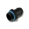 Rohrleitungsfitting XSPC — Messingkonstruktion schwarz und blau