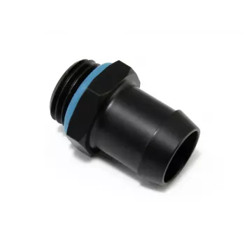 Rohrleitungsfitting XSPC — Messingkonstruktion schwarz und blau
