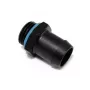 Rohrleitungsfitting XSPC — Messingkonstruktion schwarz und blau