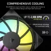 CORSAIR ArGB-Lüfter – RS ARGB Series 120 120 mm Dreierpack