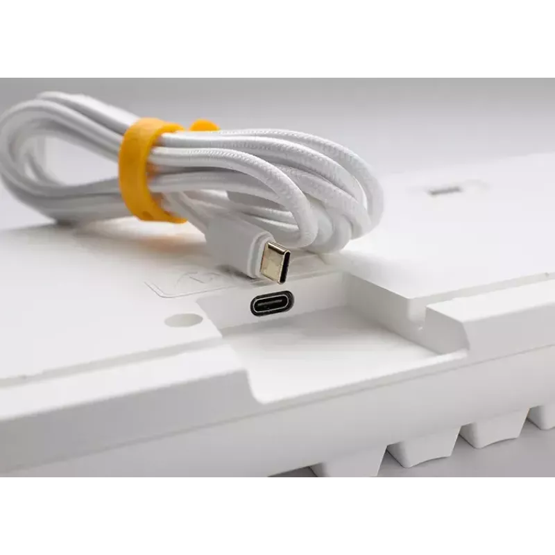 Ducky One 3 Classic Tastatur Gaming USB US English Weiß Mechanisch RGB