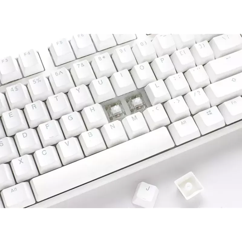 Ducky One 3 Classic Tastatur Gaming USB US English Weiß Mechanisch RGB