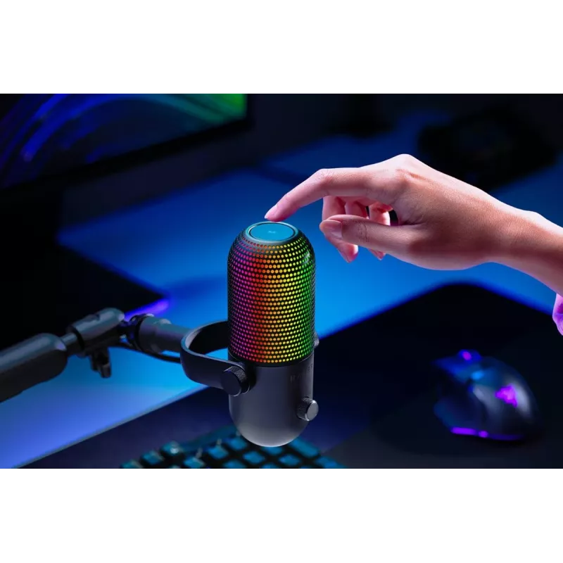 RAZER Seiren V3 Chroma Table Microphone - Schwarz
