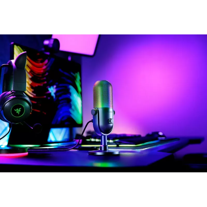 RAZER Seiren V3 Chroma Table Microphone - Schwarz