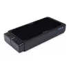 Alphacool 14439 Radiator aus Messing, Kupfer und Stahl, Schwarz, 124 mm Breite