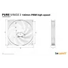 be quiet! Pure Wings 3 140mm PWM High-Speed White Computerlüfter 14 cm 1 Stück