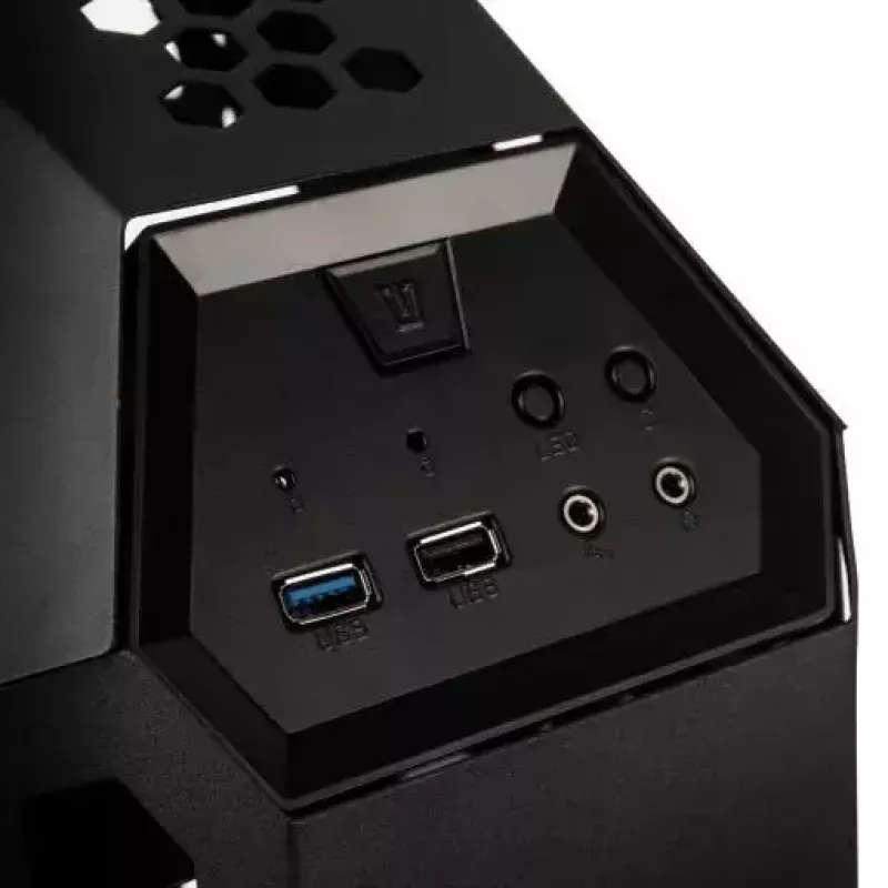 PC-Gehäuse Kolink Big Chungus Shredded Midi Tower Schwarz