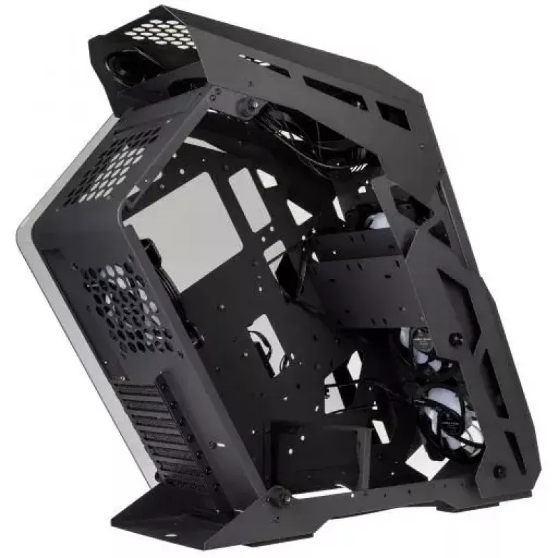 PC-Gehäuse Kolink Big Chungus Shredded Midi Tower Schwarz