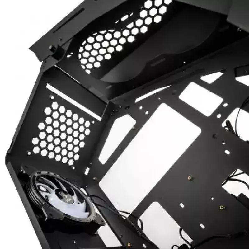 PC-Gehäuse Kolink Big Chungus Shredded Midi Tower Schwarz