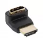 InLine HDMI-Adapter, Stecker/Buchse, nach oben abgewinkelt, vergoldete Kontakte, 4K2K