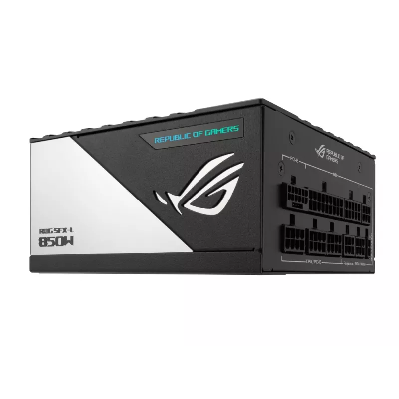 ASUS ROG Loki SFX-L 850W Platinum Netzteil 24-Pin ATX Schwarz, Silber