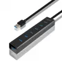 Axagon HUE-SA7BP 7x USB 3.0 ALU LADEHUB schwarz inkl. Netzteil