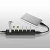 Axagon HUE-SA7BP 7x USB 3.0 ALU LADEHUB schwarz inkl. Netzteil
