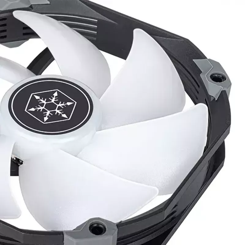 Luftkühler Silverstone SST-ARV140-ARGB 14 cm Schwarz Grau 400-1750 U/min