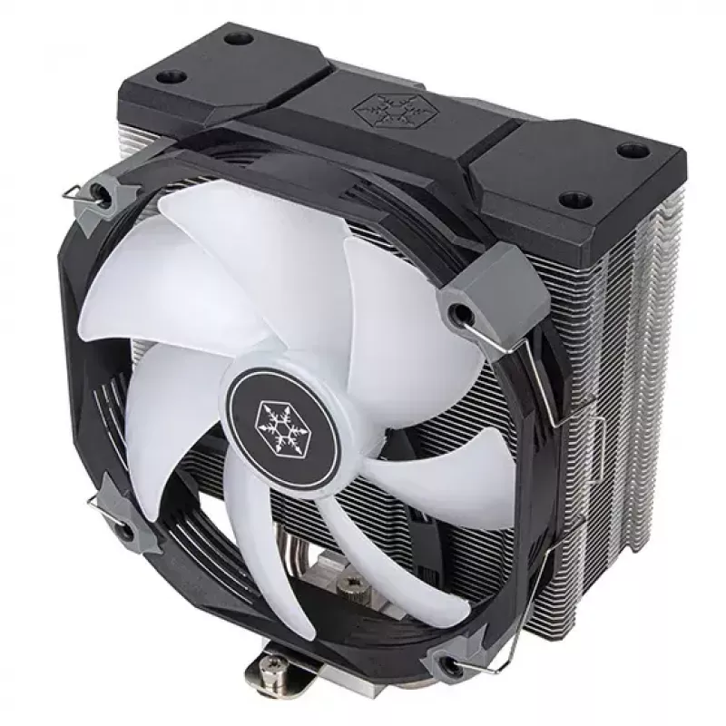 Luftkühler Silverstone SST-ARV140-ARGB 14 cm Schwarz Grau 400-1750 U/min
