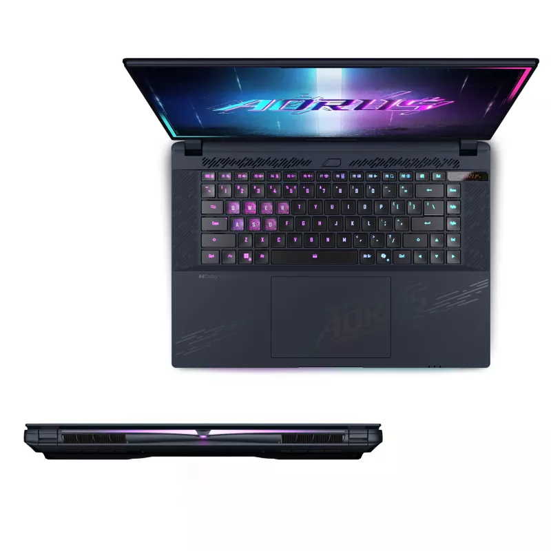 GIGABYTE AORUS MASTER 16 BZHC6DEE65SP Laptop Intel Core Ultra 9 275HX 40,6 cm (16 Zoll) WQXGA 32 GB DDR5-SDRAM 2 TB SSD NVIDIA GeForce RTX 5090 Wi-Fi 7 (802.11be) Windows 11 Pro Deutsch Schwarz