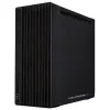 PC-Gehäuse ASUS ProArt PA602 Wood Edition Midi Tower Schwarz — EATX-Unterstützung, 45 cm GPU, 19 cm Netzteil/Kühler, 8 HDD-Schächte, USB-C