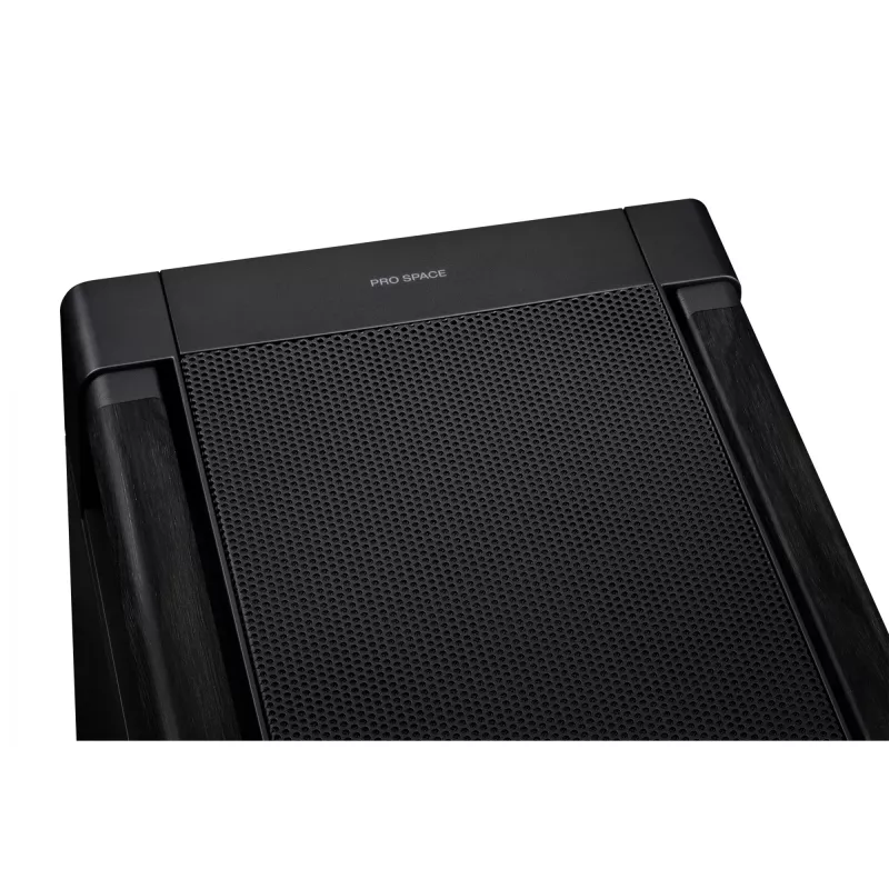 PC-Gehäuse ASUS ProArt PA602 Wood Edition Midi Tower Schwarz — EATX-Unterstützung, 45 cm GPU, 19 cm Netzteil/Kühler, 8 HDD-Schächte, USB-C