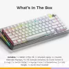 Glorious Gaming GMMK 3 PRO HE 75% Prebuilt Wireless Silver - US