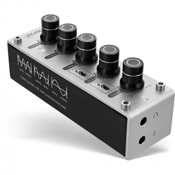 InLine AmpEQ Tri-Tone Hi-Res AUDIO Pre- & Headphone-Amp, 3,5 mm Stereo, USB-Stromversorgung