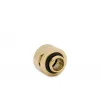 Fitting EK Water Blocks Messing Gold 15 mm Höhe 2,2 cm Durchmesser