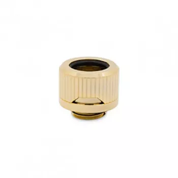 Fitting EK Water Blocks Messing Gold 15 mm Höhe 2,2 cm Durchmesser