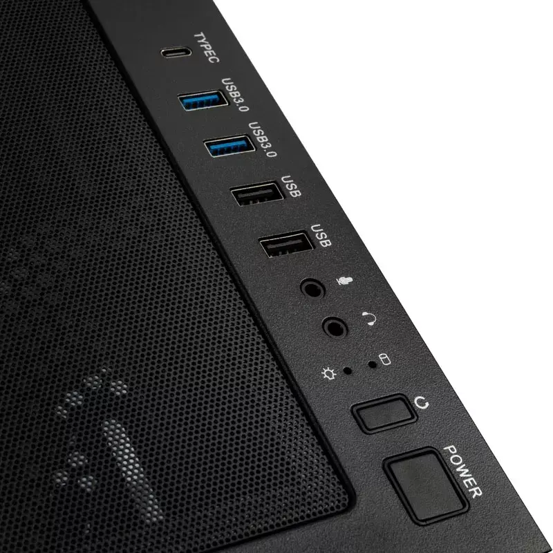 PC-Gehäuse Kolink Unity Peak ARGB Midi Tower Schwarz
