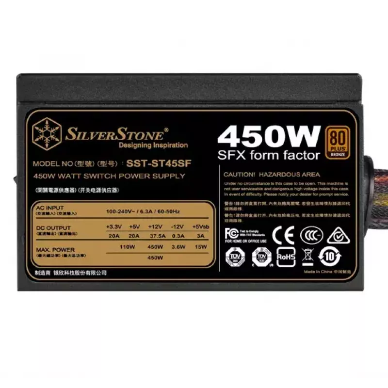 Netzteil Silverstone ST45SF 450 W