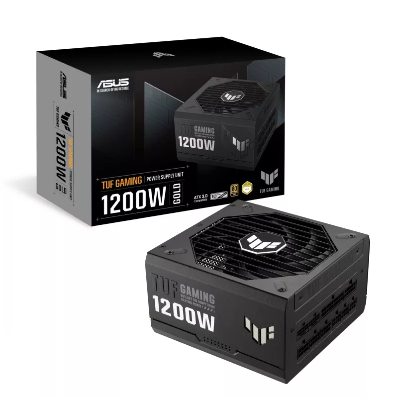 ASUS TUF GAMING 1200W Gold Netzteil 20+4-polig ATX ATX Schwarz