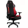 Nitro Concepts X1000 NC-X1000-BR Gaming-Stuhl, T-förmig, Neigefunktion, Inferno Red