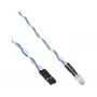 InLine Mainboard Power / HDD LED, blau, 5 mm, 0,8 m