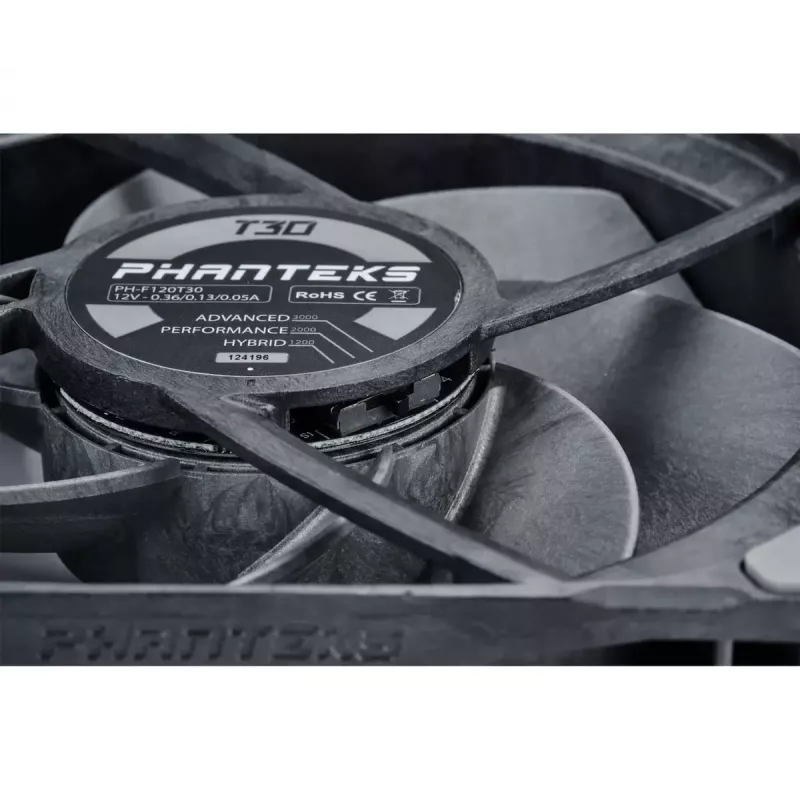 Lüfter Phanteks PH-F120T30 120 mm Computergehäuse-Lüfter Grau 3 Stück