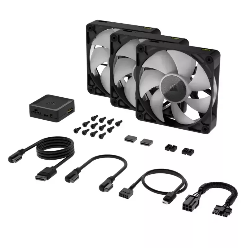 Lüfter Corsair iCUE LINK RX120 RGB 12 cm 400-2100 U/min Magnetlager