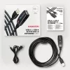 Axagon ADR-215 USB 2.0 A-M -> A-F aktives Verlängerungs-/Repeaterkabel 15 m